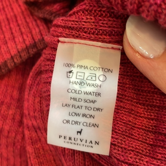 Peruvian Connection Lucana Ribbed Knit Midi Skirt - Picture 10 of 13